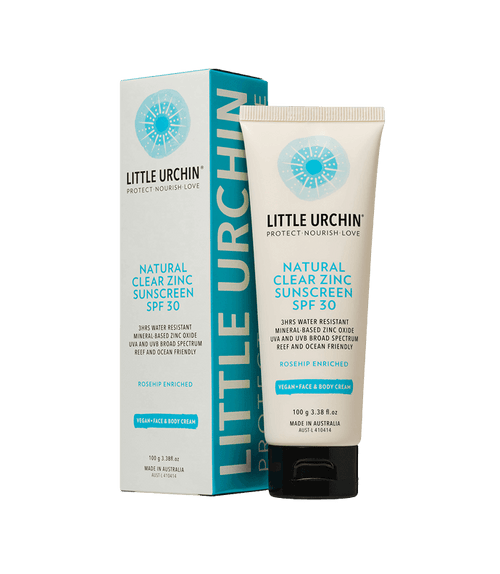 Natural Clear Zinc Sunscreen SPF 30, 100g