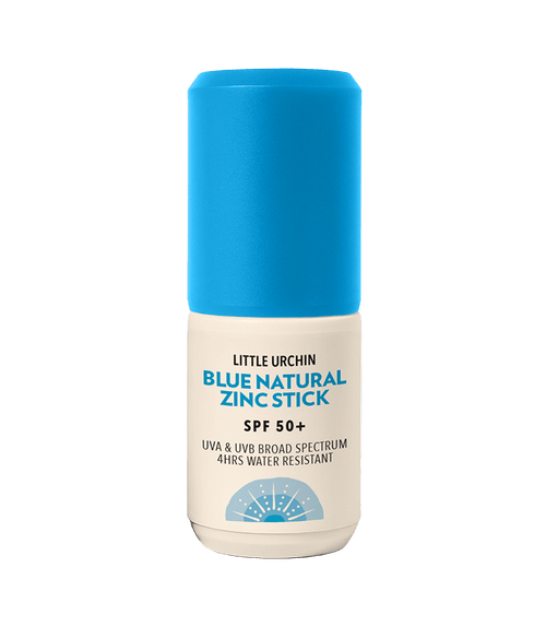 BLUE NATURAL COLOURED ZINC STICKS, SPF 50+